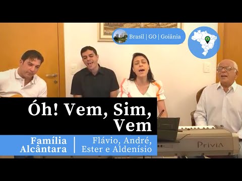 Óh! Vem, Sim, Vem | Hino 8 CCB | Família Alcântara Ester (Piano, Violão e Canto)