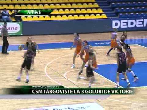 CSM TARGOVISTE LA 3 GOLURI DE VICTORIE (Columna TV)
