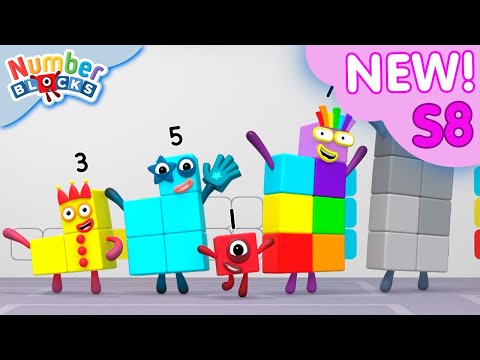 Odd Block Club - Fun Full Episode | Brand NEW Series 8 Episode 8| Numberblocks