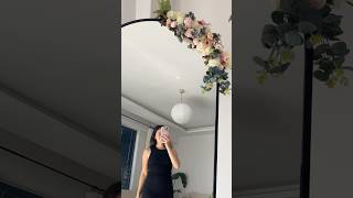 Sadece çit teli ve yapay çiçekler kullandık. Sonucu nasıl buldunuz?💐🥰