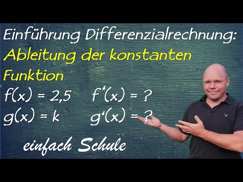 Ableitung einer konstanten Funktion | einfach erklärt