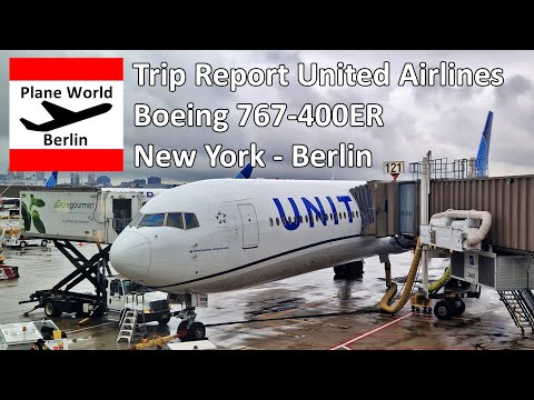 Trip Report | United Airlines Boeing 767-400ER | New York Newark to Berlin | Daily USA flight