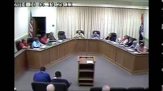 preview picture of video 'City Of Boonville, MO Council Meeting 2014-10-06'