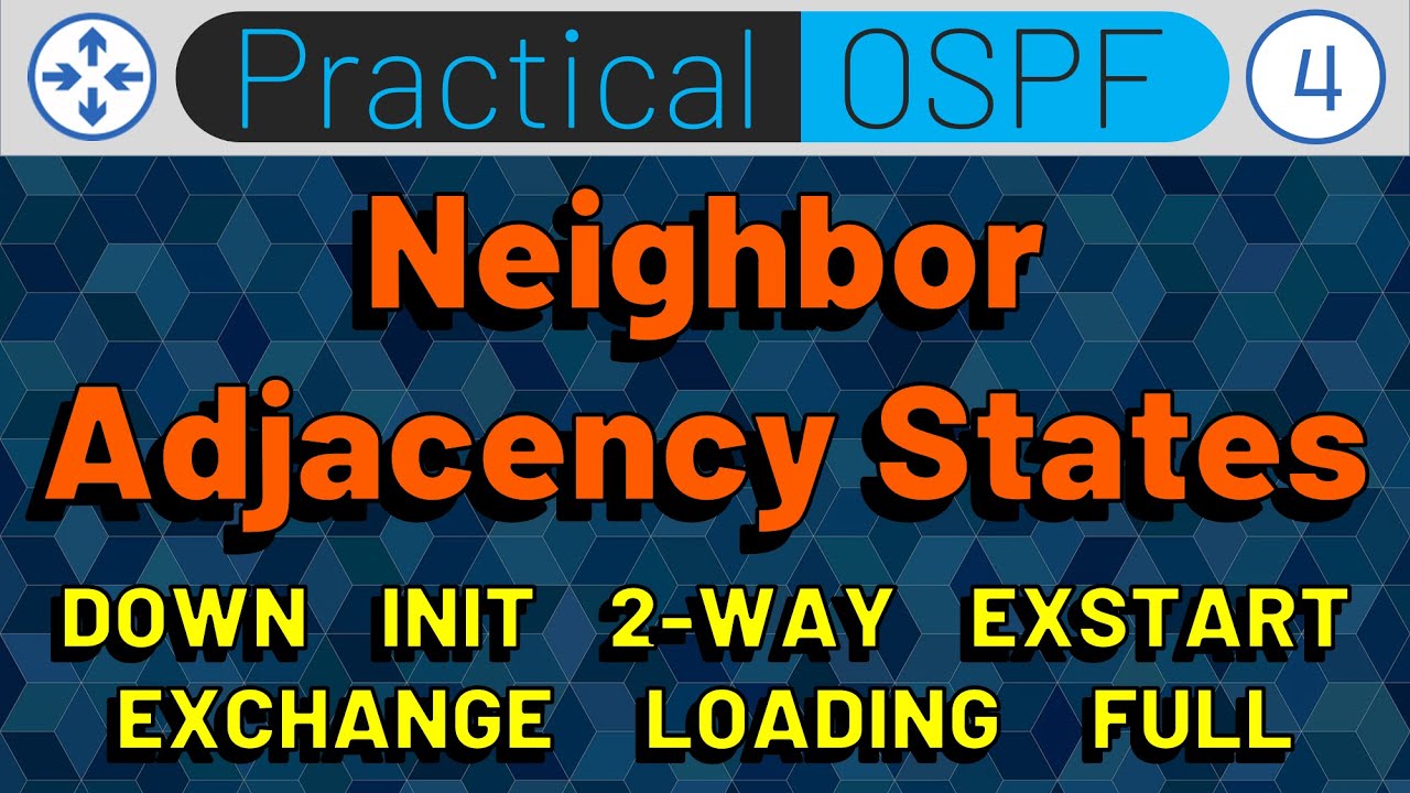 OSPF Neighbor Adjacency States: A Comprehensive Guide