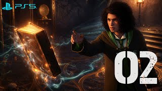 HOGWARTS LEGACY PS5 GAMEPLAY walkthrough | PART 2 | Ancient Dark Magical Book - Restricted area