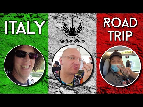 Our Venice Guitar Show Road Trip Vlog Extravaganza