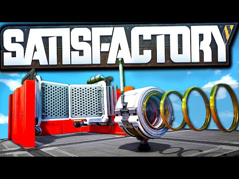 New GAME BREAKING Hyper Tube Cannon! - Satisfactory Early Access Gameplay Ep 54