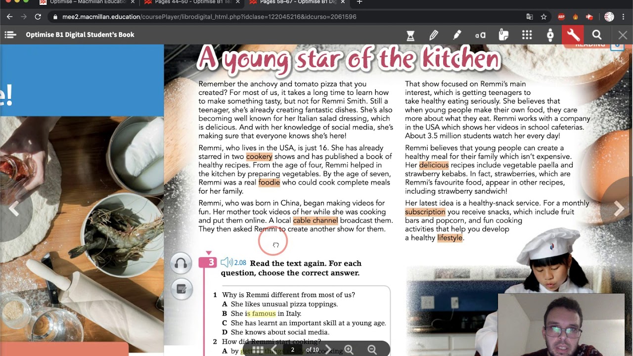 Optimise B1 Lesson 6