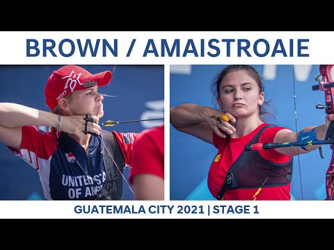 Mackenzie Brown v Madalina Amaistroaie – recurve women semi | Guatemala City 2021 Hyundai World Cup