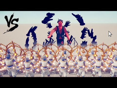 How many Chronomancers can defeat Dark Peasant - Totally Accurate Battle Simulator TABS