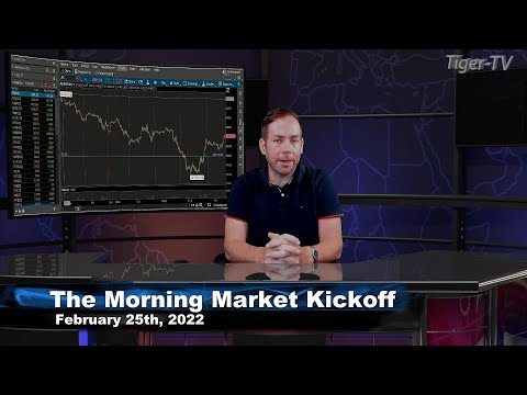 February 25th The Morning Market Kickoff with Tommy O'Brien on TFNN - 2022