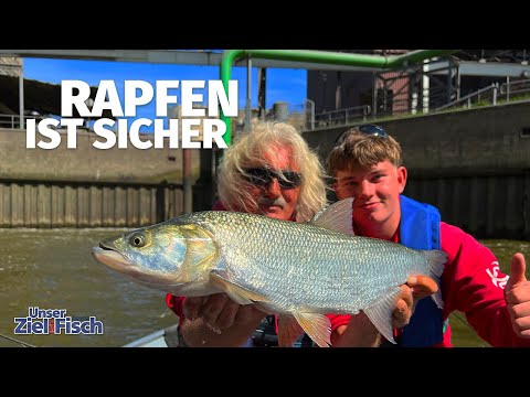 ALTERNATIV auf RAPFEN im STROM - JÖRG OVENS will MAXI's PB - Unser Ziel ist Fisch - Angelschule