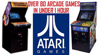 Over 80 Atari Games Arcade Games In Under 1 Hour