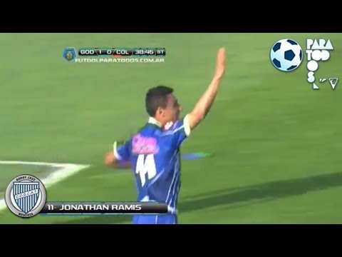 Gol de Ramis. Godoy Cruz 1 - Colón 0. Fecha 6. Torneo Inicial 2013. Fútbol Para Todos