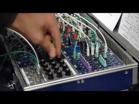 Modular Synthesis demo at Synthfest UK