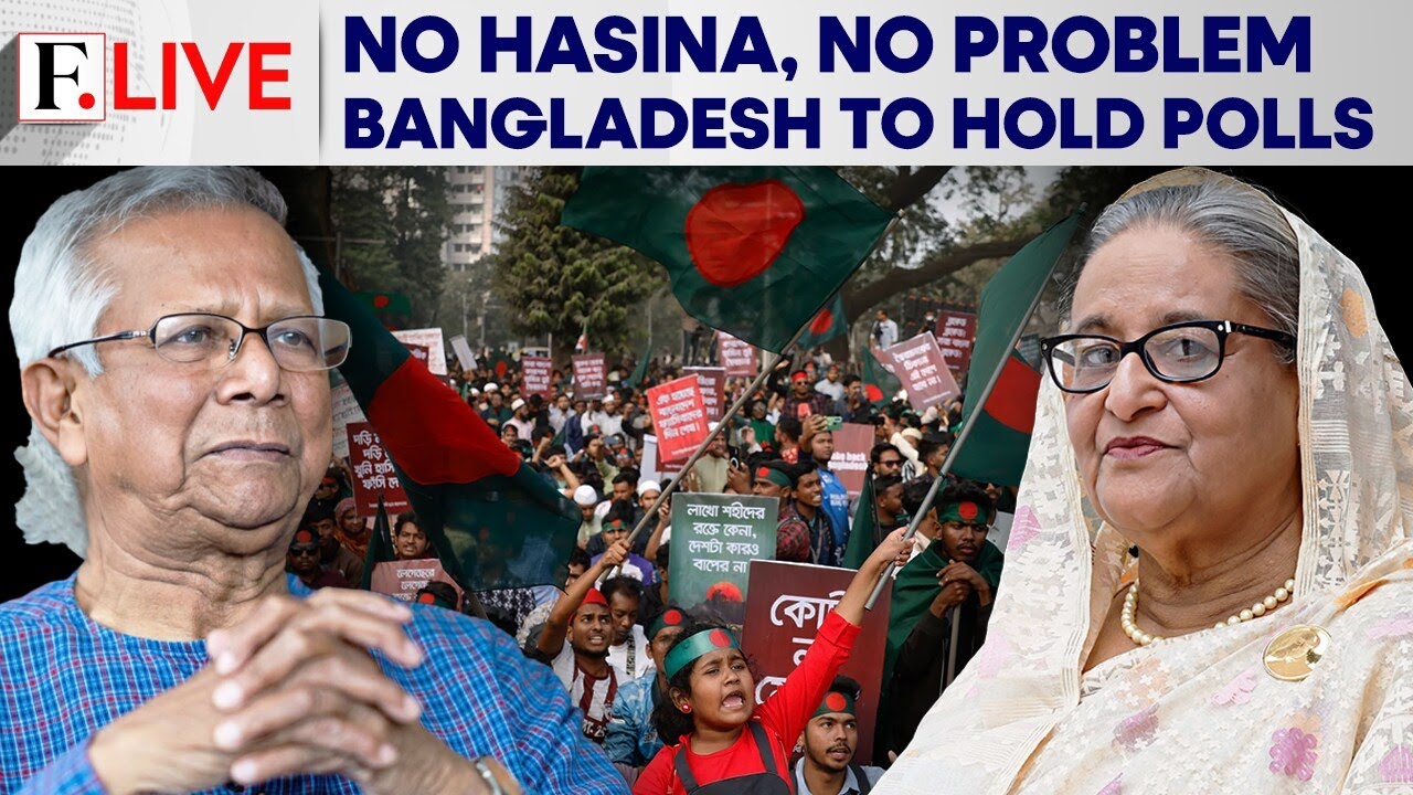 Bangladesh: Sheikh Hasina's Awami League Rejects February 12 Election Date | Firstpost Live | N18G