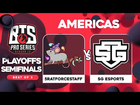 5RATFORCESTAFF vs SG esports Game 1 - BTS Pro Series 12 AM: Semifinals w/ rkryptic & neph