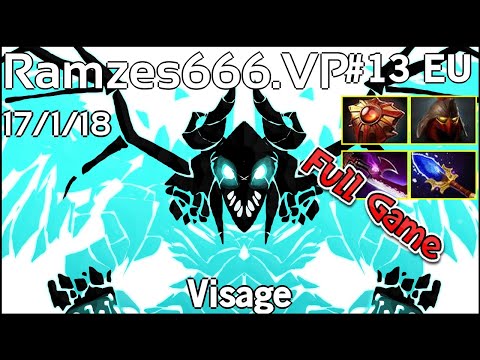 Ramzes666  Visage - Dota 2 Full Game 7.19