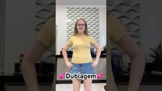 💕Dublagem💕 #shortsvideo #dublando - Melissa Diogo