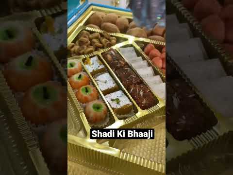 Shadi Ki Bhaaji 🔥🎠 || Diwali or Shadi ki Mithai in Delhi ❤️ #shorts #streetfood #bhaji #shadi
