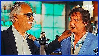 Roberto Carlos - L&#39;appuntamento (Sentado à Beira do Caminho) - ft Andrea Bocelli - Especial 2024