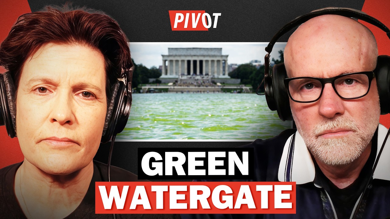 Trump Ruined the Reflecting Pool. Now He's Arresting People for It | Pivot