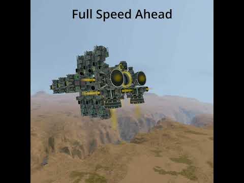 Hit & Run AI Jerico Missile #shorts - Space Engineers