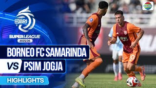 Download lagu Borneo FC Samarinda VS PSIM Jogja - Highlights | BRI Super League 2025/26 mp3