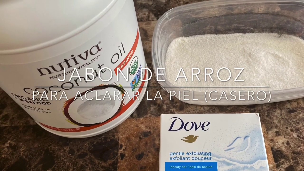 Watch JABÓN DE ARROZ PARA ACLARAR LA PIEL (casero) 🍚🧼 Now JABÓN DE ARROZ PARA ACLARAR LA PIEL (casero) 🍚🧼