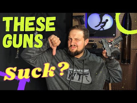 Five guns that let me down