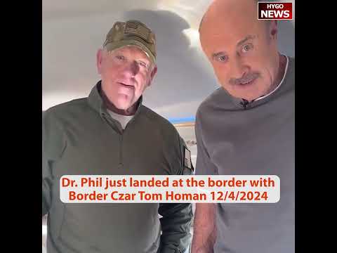 Model Of The Year winner is a man; Trump at Mar-a-Lago, Trump Dance; Dr. Phil & Border Czar Homan
