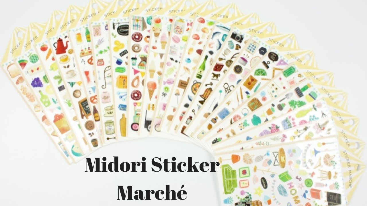 Midori Sticker Marché