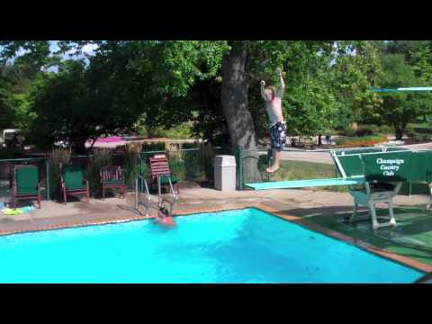 Diving Board Fail Video