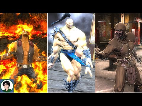 Mortal Kombat Komplete Edition - Characters Intros Swap Compilation Part 9