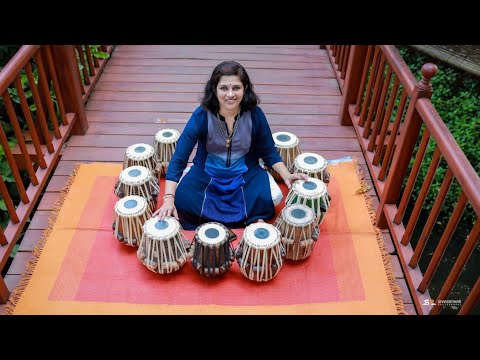 National Anthem of India Jana gana mana played in tabla ,tabla tarang by Retnasree iyer