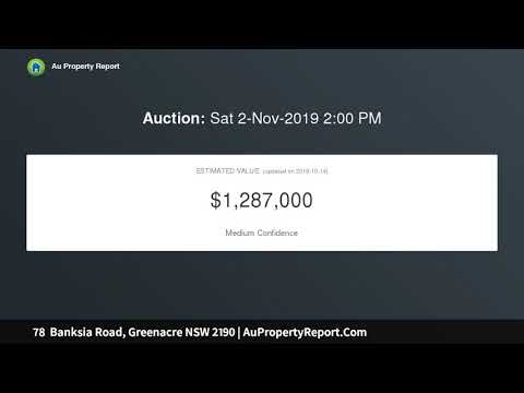 78  Banksia Road, Greenacre NSW 2190 | AuPropertyReport.Com