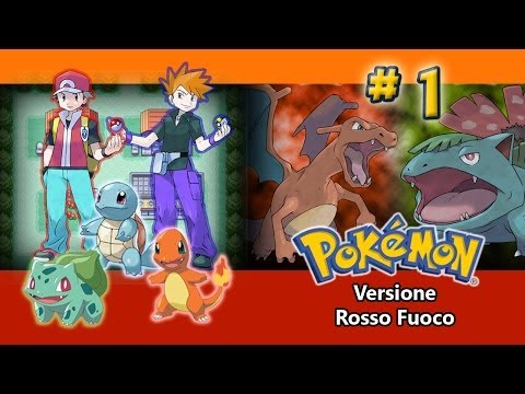 Pokémon Rosso Fuoco ITA - Parte 1 "L'avventura ha inizio!"