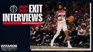 2023-24 Washington Wizards Exit Interviews: Marvin Bagley III