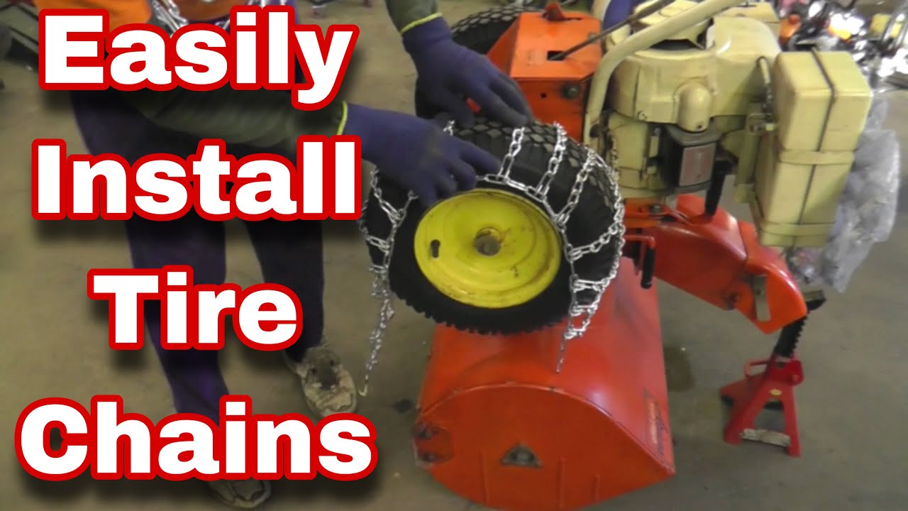Watch video Easily Install Tire Chains! Now Easily Install Tire Chains!