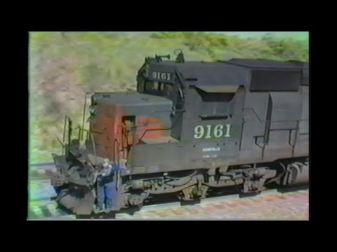 768. SOUTHERN PACIFIC SP 7342 daylight 4 WAY meet at Dougren