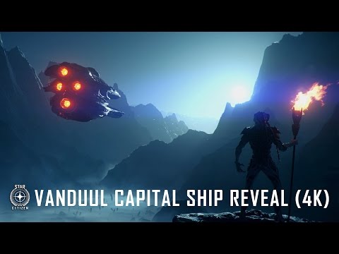 Star Citizen: Vanduul "Driller" Capital Ship Reveal 4K
