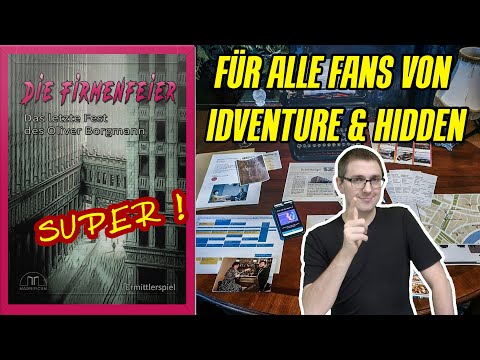 The company party (Magnificum 2021) - Investigator game like Hidden Games Tatort or Detective Sto...