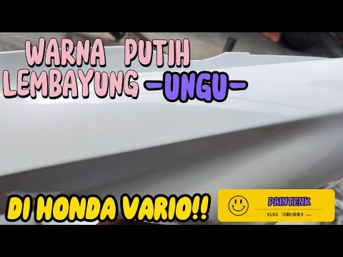 WARNA PUTIH LEMBAYUNG UNGU || SAMURAI PAINT