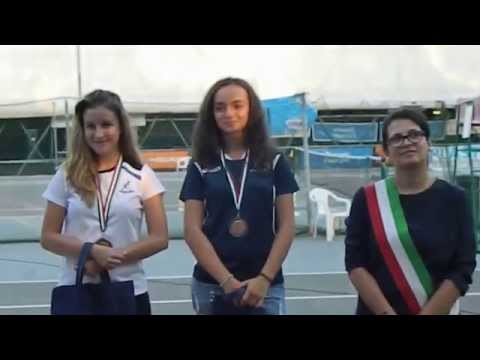 Olimpiadi del Tricolore, premiazione tennis under 16 femminile