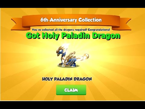 Got Holy Paladin Dragon-Dragon Mania legends | Hatched Challenger Dragon | DML