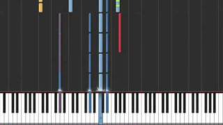 DJ Static- Piano Tutorial Just Can't Get Enough by Black Eyed Peas Synthesia
