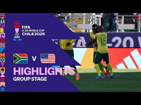 South Africa vs USA Highlights | FIFA U-20 World Cup Chile 2025
