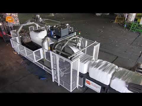 New Rotowrap WR4+4 2018 Wast Bale Wrapper - Waste Bale Wrapping Technology by PTF Häusser