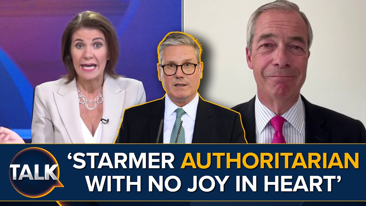 Nigel Farage: 'Starmer Authoritarian With No Joy In His Heart' | Julia Hartley-Brewer