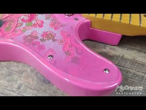 MyDream Partcaster Custom Built - Pink Paisley Asyllum image 13